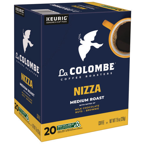 La Colombe Coffee K-cup Pods Nizza Medium Roast 20/box