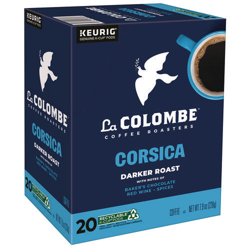 La Colombe Coffee K-cup Pods Corsica Dark Roast 20/box