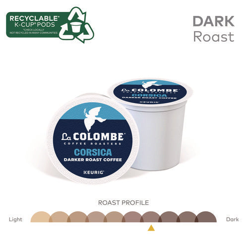 La Colombe Coffee K-cup Pods Corsica Dark Roast 20/box