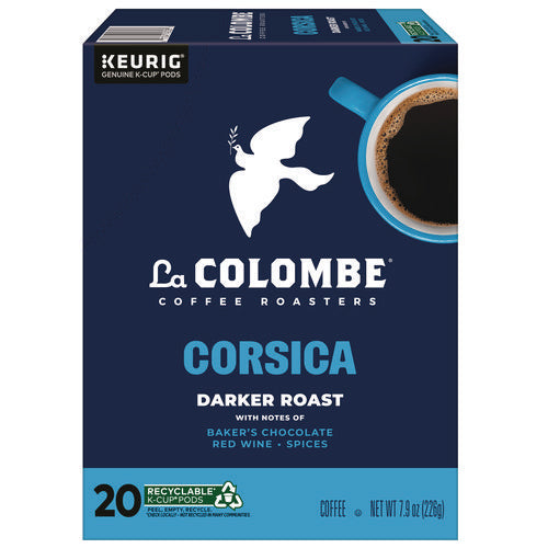 La Colombe Coffee K-cup Pods Corsica Dark Roast 20/box