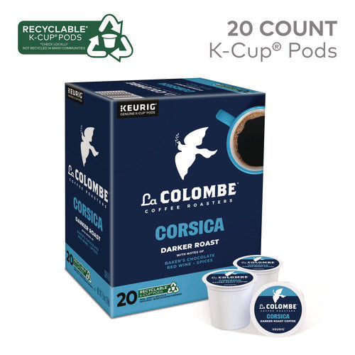 La Colombe Coffee K-cup Pods Corsica Dark Roast 20/box