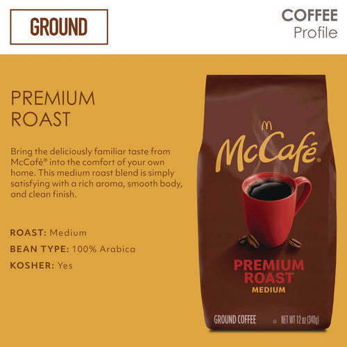 McCafe Ground Coffee Premium Roast 12 Oz Bag