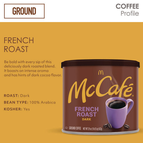 McCafe Ground Coffee French Roast 29 Oz Can