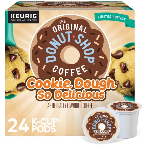 The Original Donut Shop Cookie Dough So Delicious K-cups 24/box