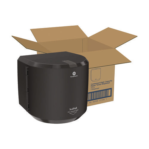 Georgia Pacific Professional Sofpull Centerpull Hand Towel Dispenser 10.13x10.58x11.33 Black