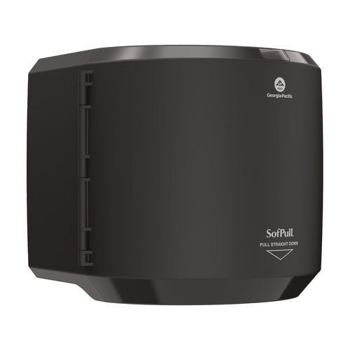 Georgia Pacific Professional Sofpull Centerpull Hand Towel Dispenser 10.13x10.58x11.33 Black