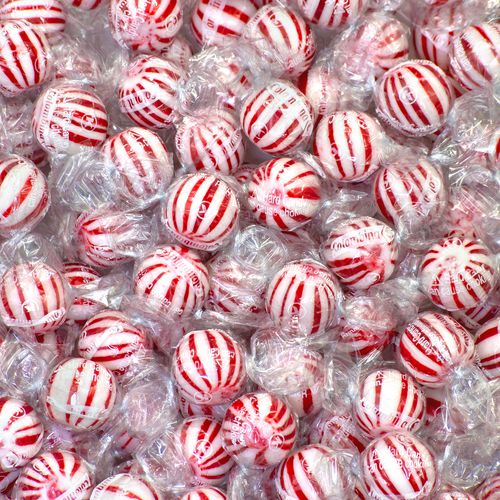 Colombina Jumbo Peppermint Balls 0.32 Oz Individually Wrapped 120/bag 4 Bags/Case