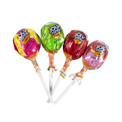 Jolly Rancher Lollipops Assortment Assorted Flavors 0.6 Oz Individually Wrapped 50/box 2 Boxes/Case