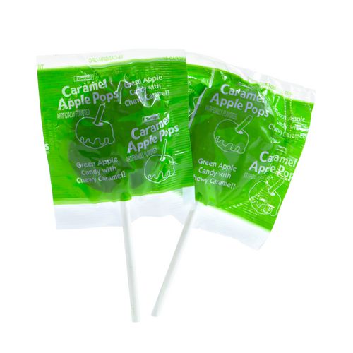 Tootsie Roll Caramel Apple Pops 0.63 Oz Individually Wrapped 48/box 2 Boxes/Case