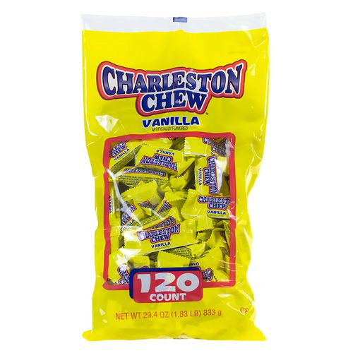 Charleston Chews Snack Size Chocolate Candy 0.25 Oz Individually Wrapped 120/bag 2 Bags/Case