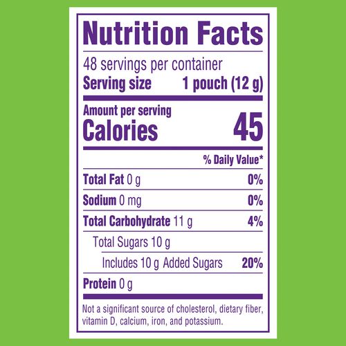 Lik-m-aid Fun Dip Candy Assorted Flavors 0.43 Oz Pouch 48/box 2 Boxes/Case