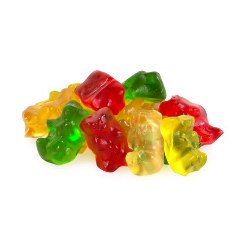 Haribo Goldbears Gummi Candy Assorted Flavors 0.4 Oz Pouch 54/tub 2 Tubs/Case