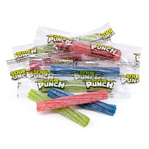 Sour Punch Twists Variety 2.59 Lb Tub Approx. 210 Pieces/tub 2 Tubs