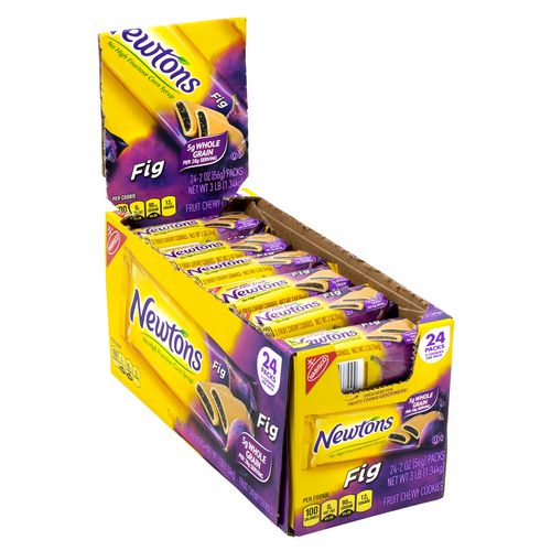 Nabisco Fig Newtons 2 Oz Pack 2 Cookies/pack 24 Packs/box 4 Boxes/Case