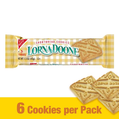 Nabisco Lorna Doone Shortbread Cookies 1.5 Oz Packet 30/box 2 Boxes/Case