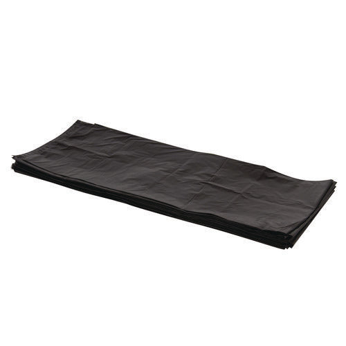 Heritage Linear Low-density Can Liners 30 Gal 0.9 Mil 26"x42" Black Flat Pack 200/Case