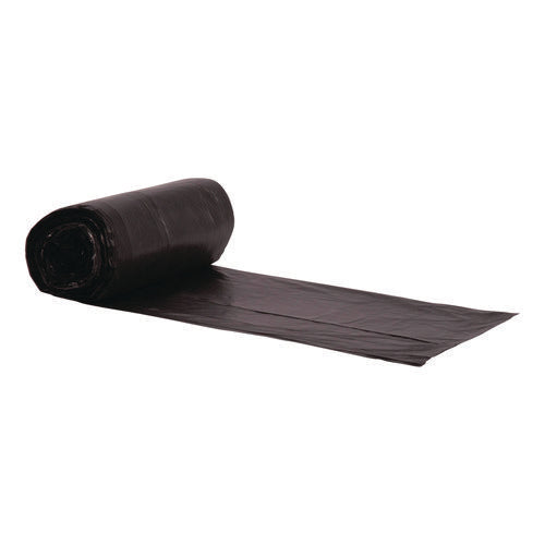 Heritage High-density Waste Can Liners 16 Gal 8 Mic 24"x33" Black 50 Bags/roll 20 Rolls/Case