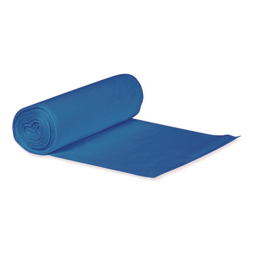 Heritage High-density Waste Can Liners 23 Gal 14 Mic 30x43 Blue 25 Bags/roll 10 Rolls/Case