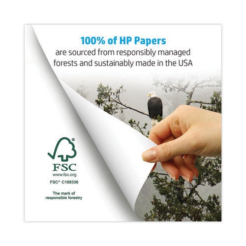 HP Papers Copyandprint20 Paper 92 Bright 20 Lb Bond Weight 8.5x11 White 750 Sheets/ream 4 Reams/Case