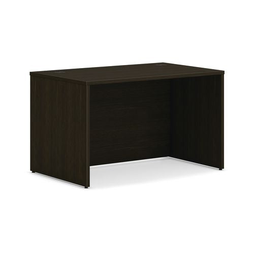 HON Mod Single Pedestal Desk Bundle 48"x30"x29" Java Oak