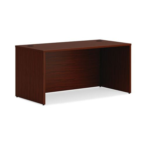 HON Mod Single Pedestal Desk Bundle 60"x30"x29" Traditional Mahogany