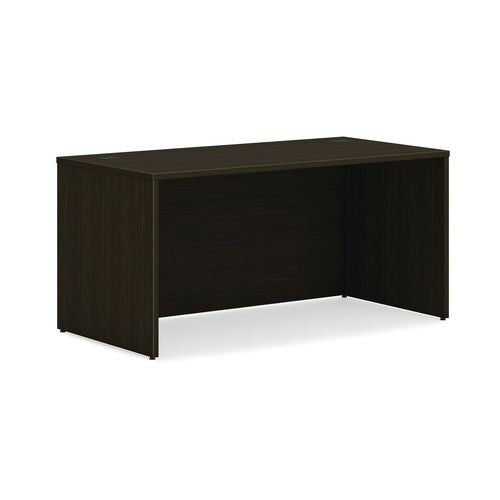 HON Mod Single Pedestal Desk Bundle 60"x30"x29" Java Oak