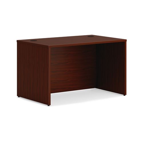 HON Mod Single Pedestal Desk Bundle 48"x30"x29" Traditional Mahogany