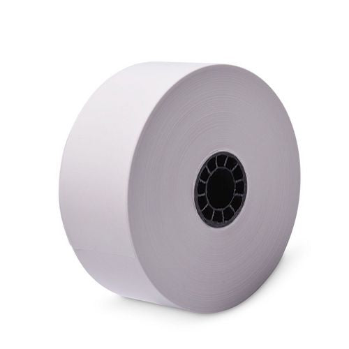 Iconex Sticky Media 1.57"x270 Ft White 12 Rolls/Case