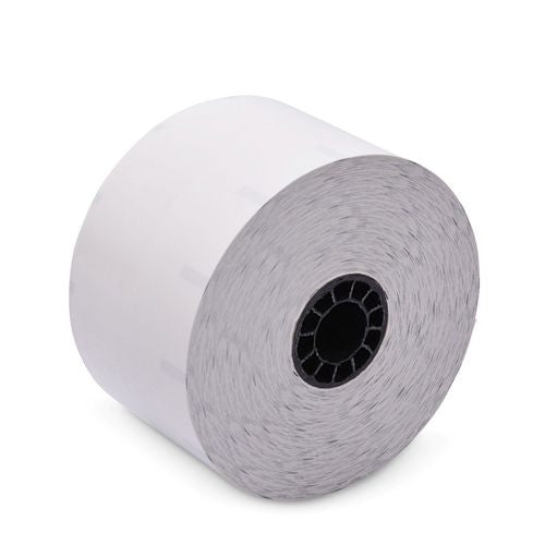 Iconex Sticky Media 2.28"x350 Ft White 12 Rolls/Case