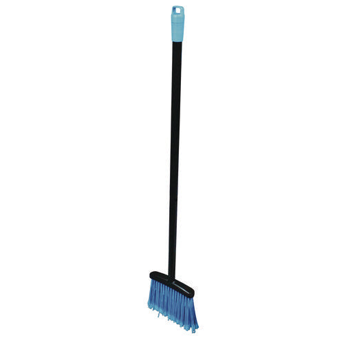 Impact Lobby Dust Pan Broom 36.86" Black/blue