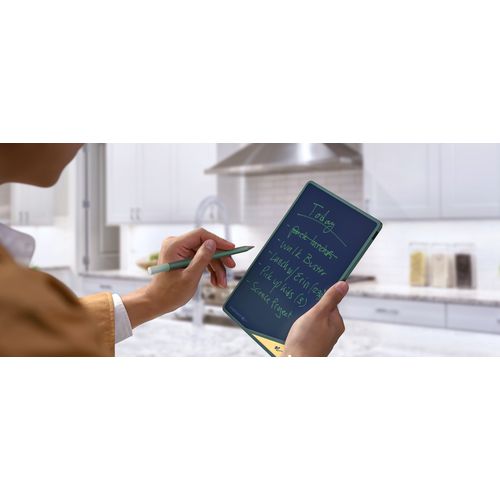 Boogie Board Versaboard Reusable Writing Tablet Lcd Touchscreen 5.38"x7.5" Mineral Green/black