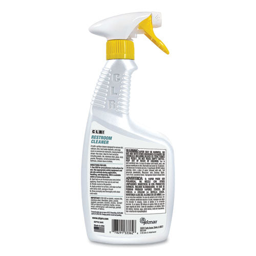 CLR PRO Restroom Cleaner 32 Oz Pump Spray 6/Case