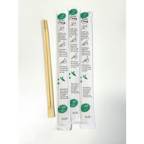 Kari-Out Chopsticks 9" White 1340/Case