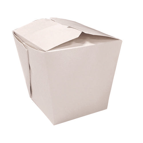 Kari-Out Food Pail 16 Oz 3.63x3x3.5 White Paper 400/Case