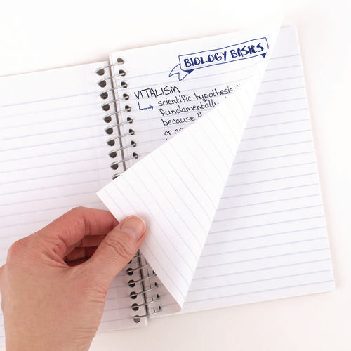 Five Star Wirebound Notebook 1-subject Medium/college Rule Randomly Assorted Cover Color (80) 7.5x5.5 Sheets