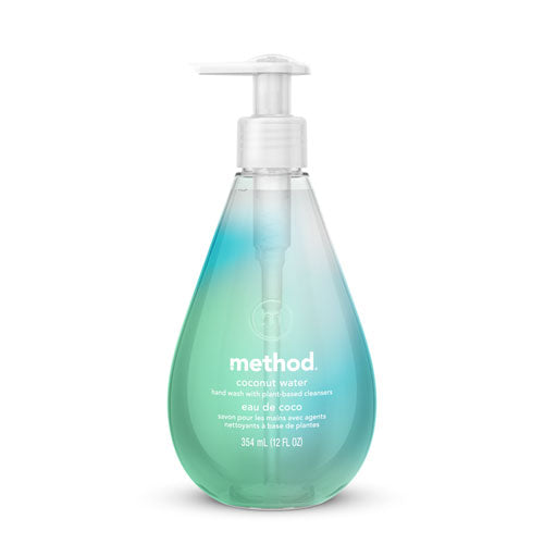 Method Gel Hand Wash Coconut Waters 12 Oz Pump Bottle