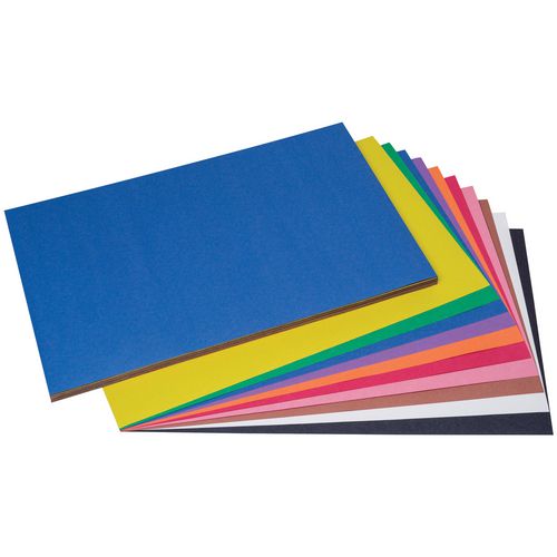 Prang Sunworks Construction Paper 50 Lb Text Weight 12x18 Assorted Colors 50 Sheets/pack 25 Packs/Case