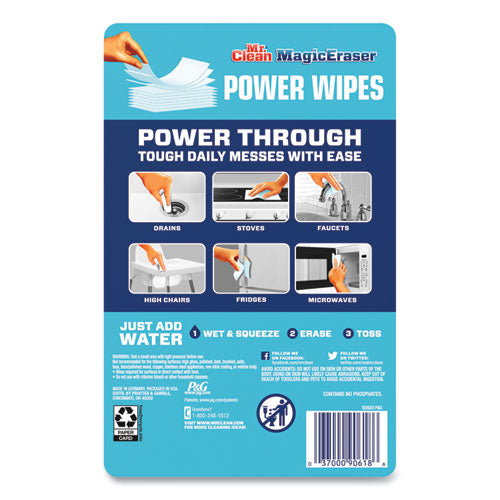 Mr. Clean Magic Eraser Sheets 3.5x5.8 0.03" Thick White 16 Sheets/pack 4 Packs/Case