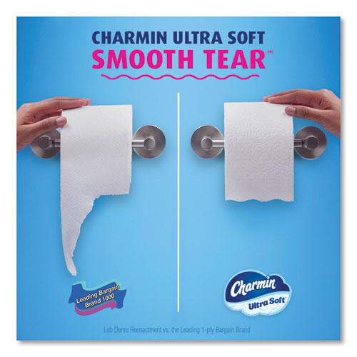 Charmin Ultra Soft Bathroom Tissue Mega Roll Septic Safe 2-ply White 224 Sheets/roll 12 Rolls/pack 4 Packs/Case