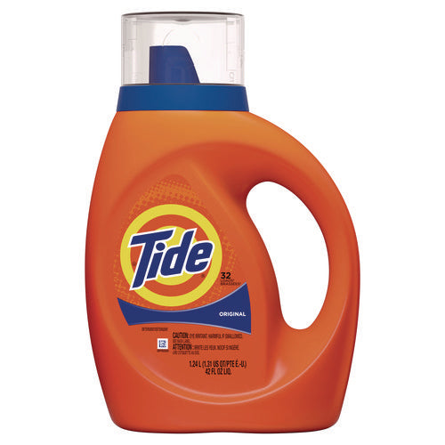 Tide Liquid Tide Laundry Detergent 32 Loads 42 Oz Bottle 6/Case
