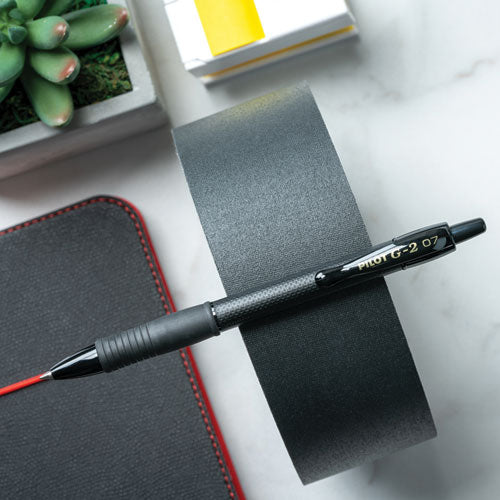 Pilot G2 Edge Premium Gel Pen Retractable Fine 0.7 Mm Black Ink/barrel 36/pack