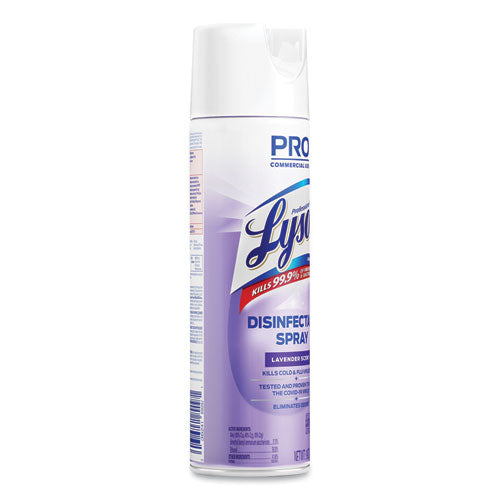 Professional LYSOL Brand Disinfectant Spray Lavender 19 Oz Aerosol Spray