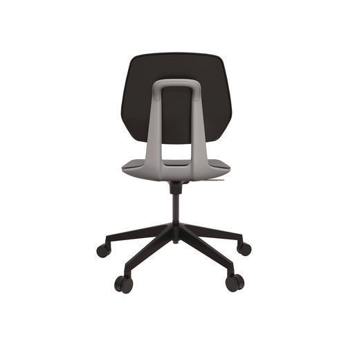 Safco Commute Task Chair Supports Up To 275 Lb 18.25" To 22.25" Seat Height Black Seat Black Back Black Base