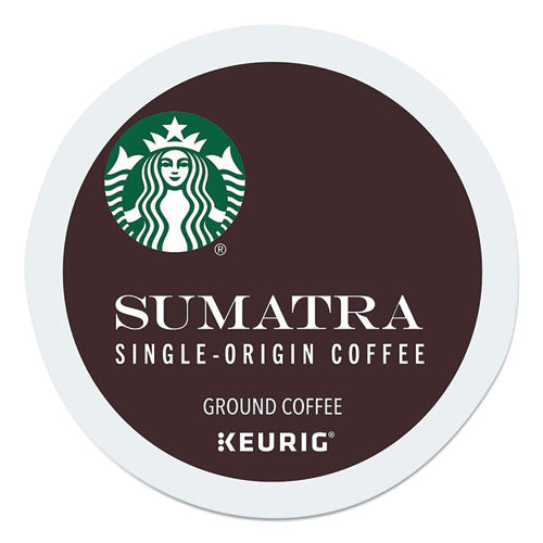 Starbucks Sumatra Coffee K-cups Sumatran 0.4 Oz K-cup 96/box