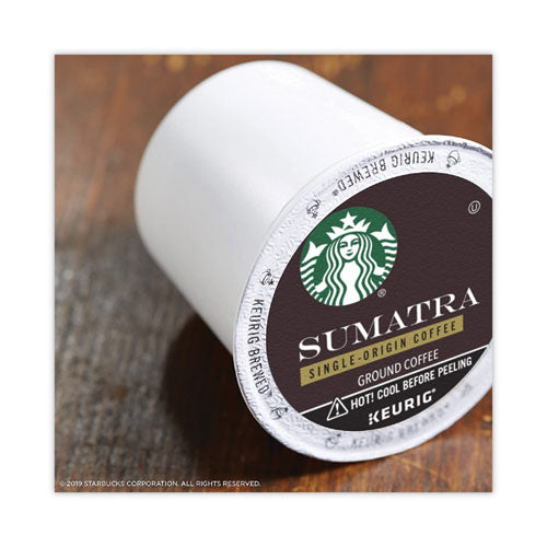 Starbucks Sumatra Coffee K-cups Sumatran 0.4 Oz K-cup 96/box