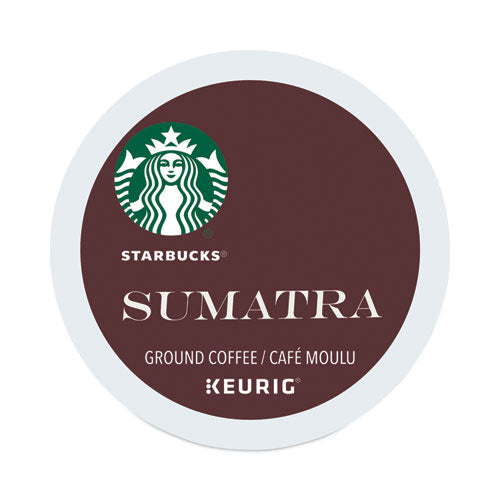 Starbucks Sumatra Coffee K-cups Sumatran 0.4 Oz K-cup 24/box