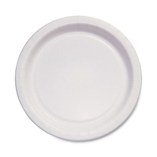 SOLO Bare Eco-forward Clay-coated Paper Dinnerware Proplanet Seal Plate 6" Dia 1000/Case