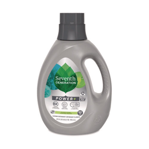 Seventh Generation Power Plus Laundry Detergent Fresh Scent 87.5 Oz Bottle 4/Case