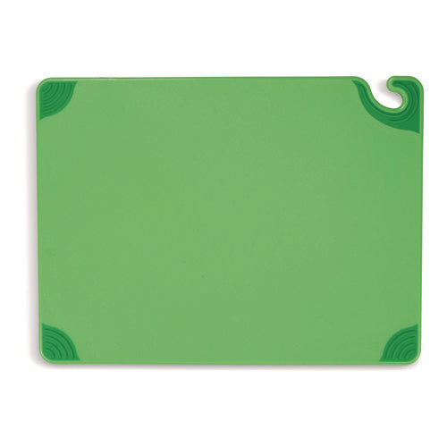 San Jamar Saf-t-grip Cutting Board 24x18x0.5 Green