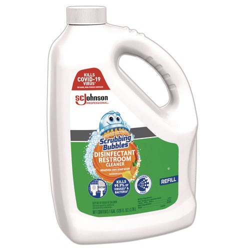 Scrubbing Bubbles Disinfectant Restroom Cleaner Citrus Scent 1 Gal Bottle 4/Case